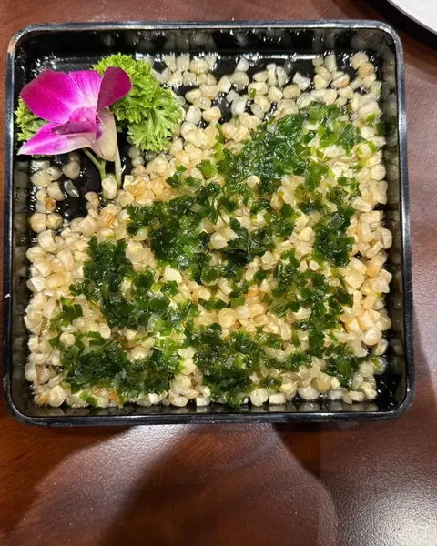 Bắp nướng mỡ hành — Gánh Ngon