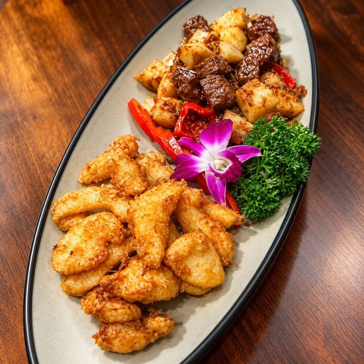Bò lúc lắc sầu riêng tại Gánh Ngon