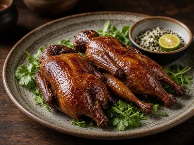 Bồ câu – món ăn tại Gánh Ngon, Phú Quốc