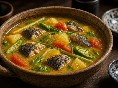 Cá nhám – món ăn tại Gánh Ngon, Phú Quốc