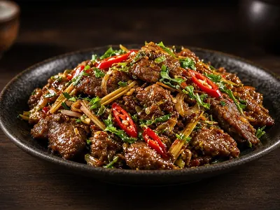 Dê sốt sả – món ăn tại Gánh Ngon, Phú Quốc