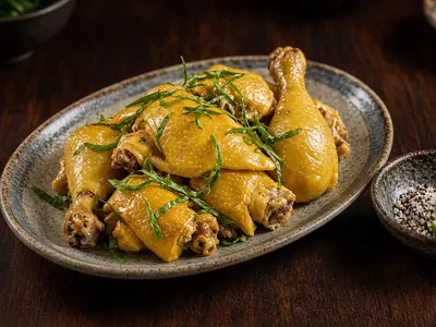 Gà tre – món ăn tại Gánh Ngon, Phú Quốc