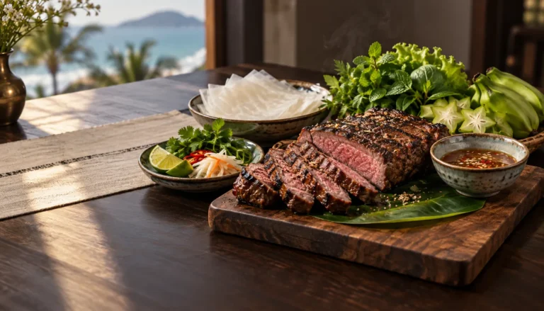 Bò nướng tảng Nha Trang