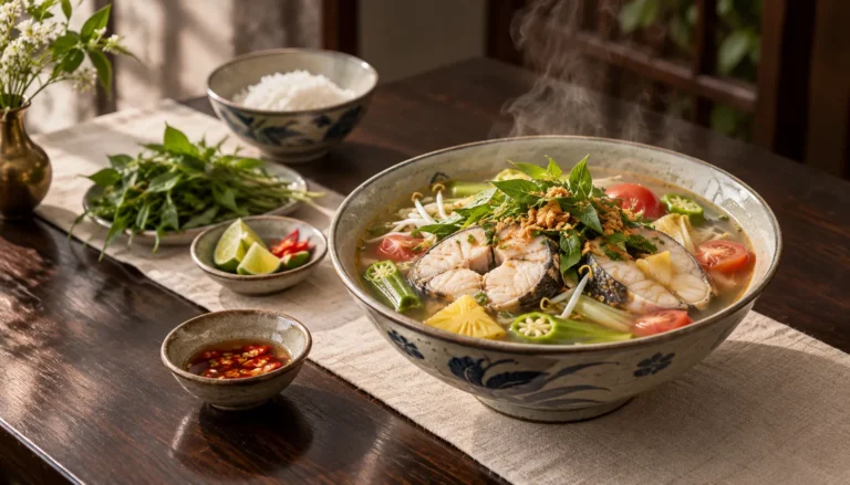 Canh chua cá lóc Nam Bộ