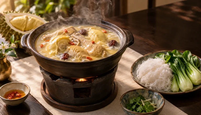 Lẩu gà sầu riêng Phú Quốc