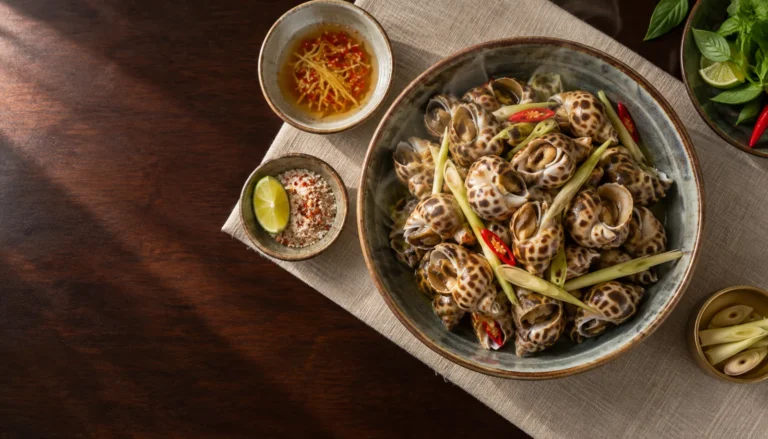 Ốc hương hấp sả